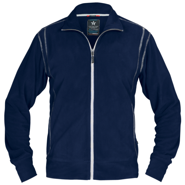 fleecejakke Texstar FJ36189000160 marineblå 