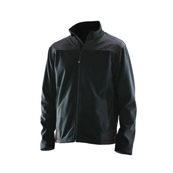 Fleecejakke Texstar FJ46199000210 sort Sort 3XL