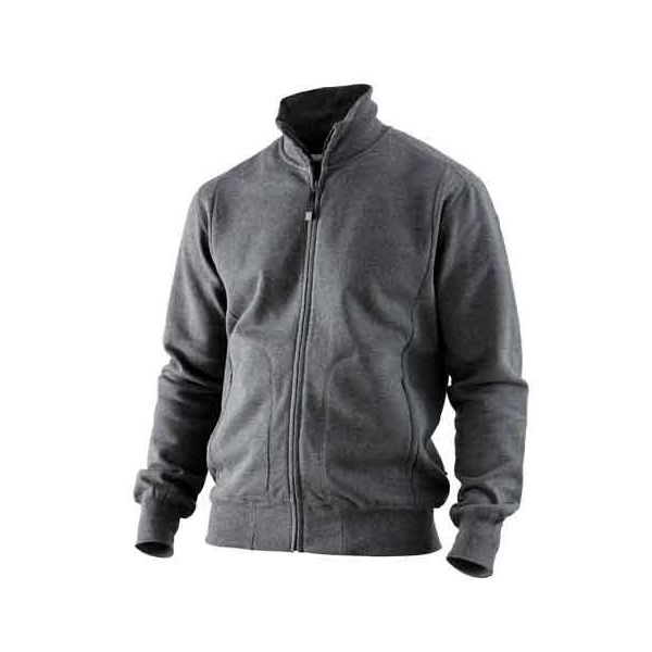 Trøje Texstar HC04 med lynlås, antracitgrå 