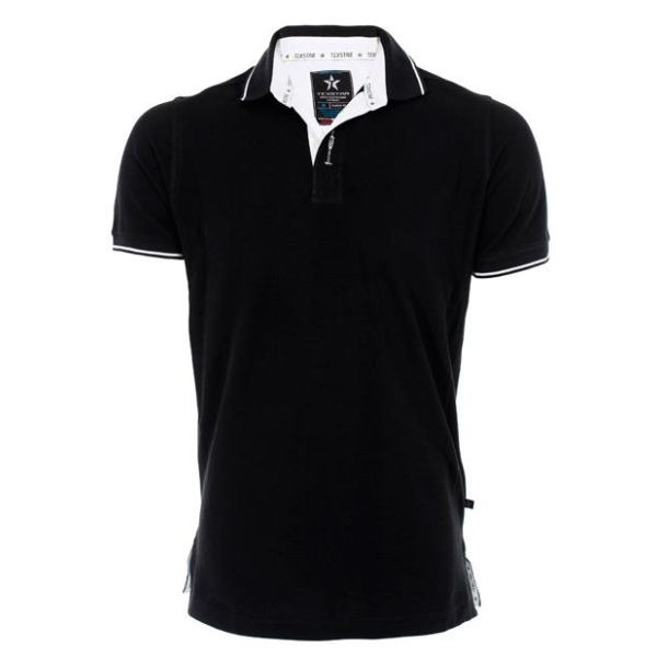 Pikétrøje Texstar PS05199000160 sort 