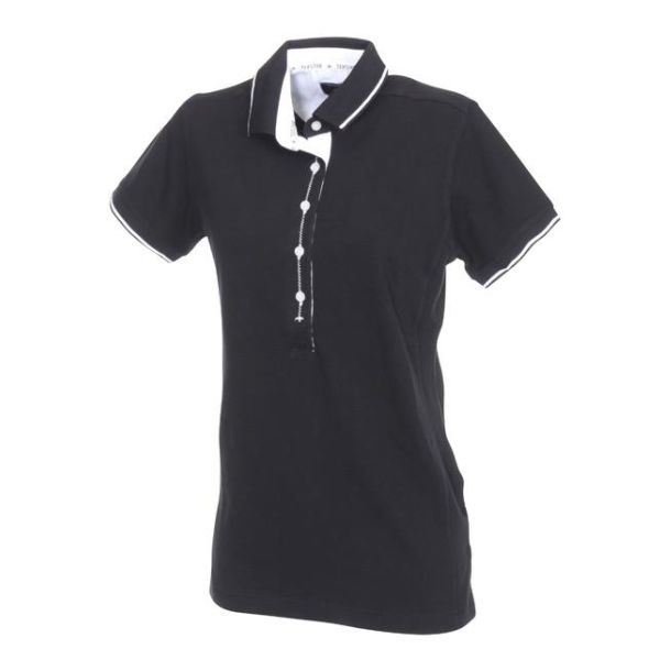 Poloskjorte Texstar PSW5199000170 svart 