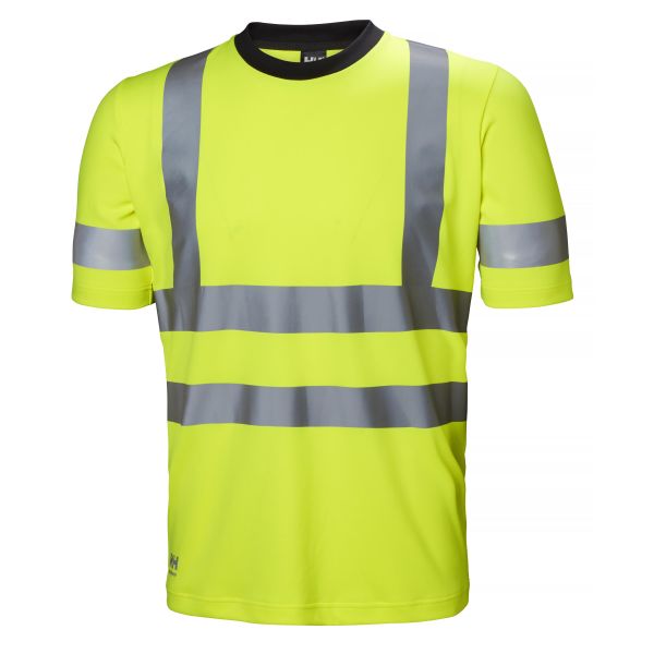 T-paita Helly Hansen Workwear Addvis huomiotakki, keltainen Huomioväri, Keltainen M