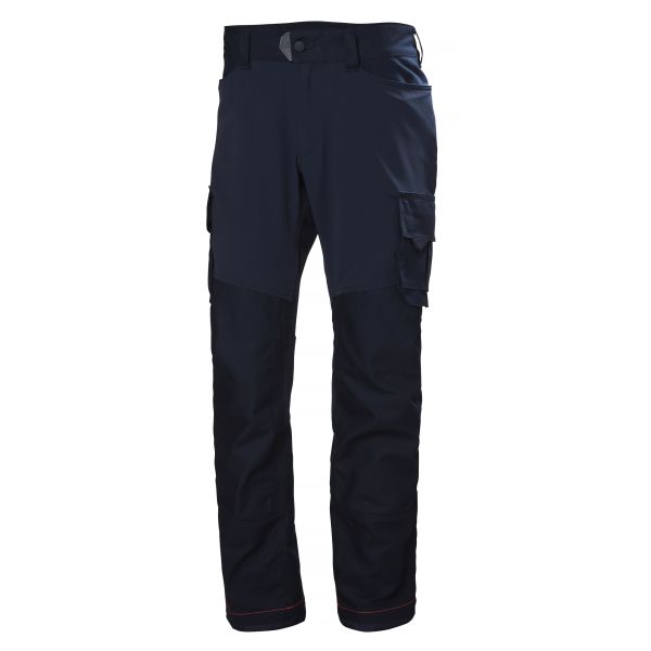 Håndværkerbukser Helly Hansen Workwear Chelsea Evolution 77445-590 Søværnet, 4-vejs strækning Marine blå D104