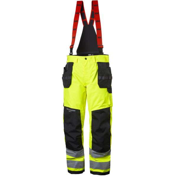 Kuorihousut Helly Hansen Workwear Alna Shell Construction huomiotakki, keltainen C46