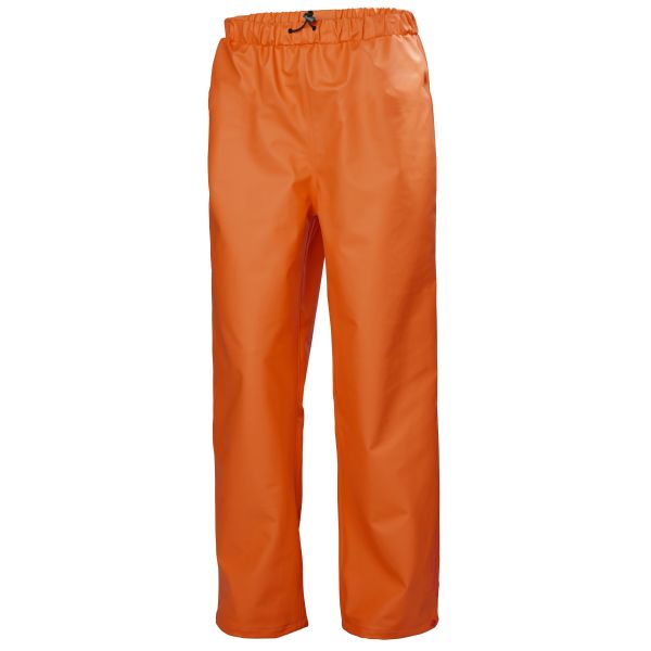 Regnbukse Helly Hansen Workwear Gale oransje, vindtett XS