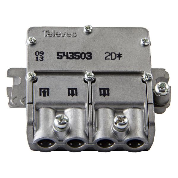 Fordeler Televes 543503 med EasyF-tilkobling 4,4 dB