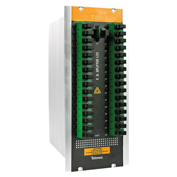 Splitter Televes 234601 med SC/APC-tilkobling 32-veis