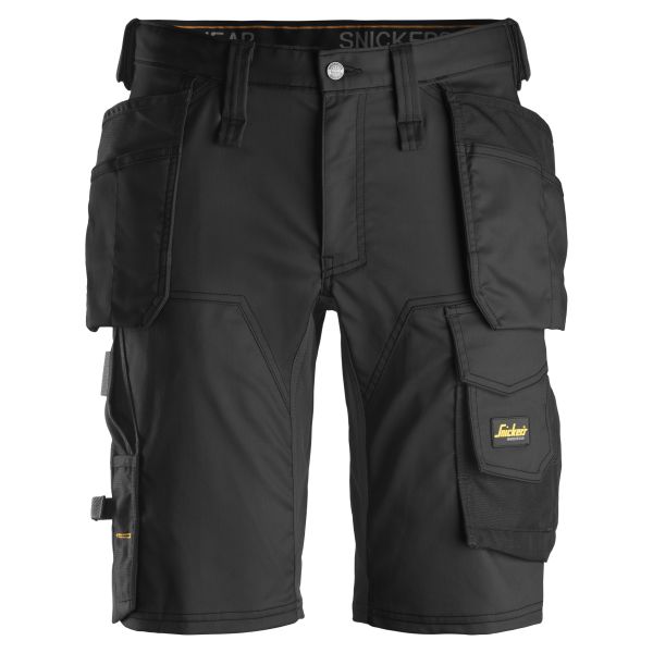 Håndværkershorts Snickers Workwear 6141 AllroundWork sort Sort 48