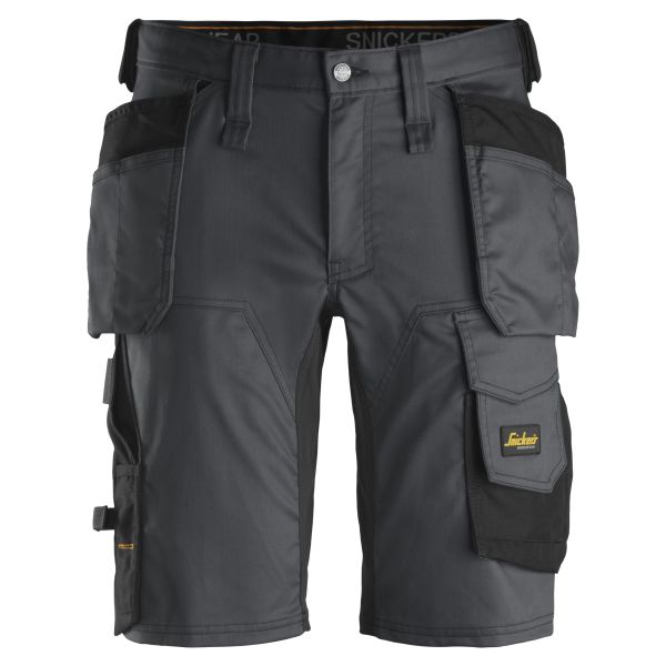 Håndværkershorts Snickers Workwear 6141 AllroundWork grå/sort Grå/sort 54