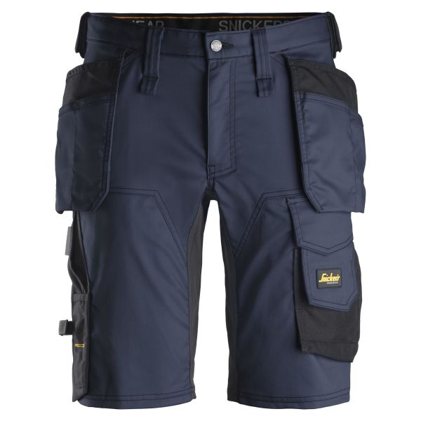 Håndværkershorts Snickers Workwear 6141 AllroundWork Navy/Sort Navy/sort 50