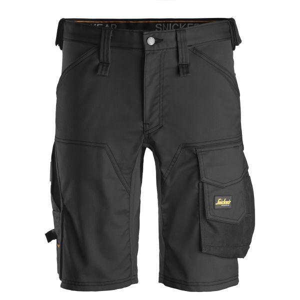 Håndværkershorts Snickers Workwear 6143 AllroundWork sort Sort 62