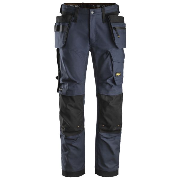 Arbetsbyxa Snickers Workwear 6270 AllroundWork marinblå/svart C46