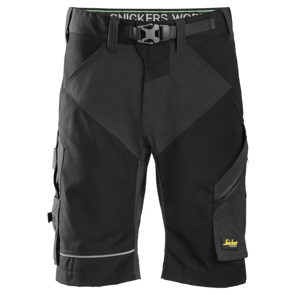 Håndværkershorts Snickers Workwear 6914 FlexiWork sort Sort 44