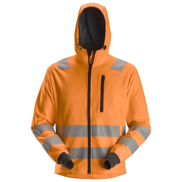 Huppari Snickers Workwear 8039 AllroundWork heijastimet, oranssi Huomioväri, Oranssi M