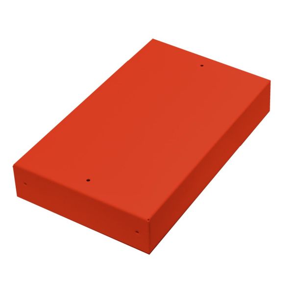 Kytkentärasia Alarmtech 3204.02R ilman aukkoa, teräs 4 moduulille