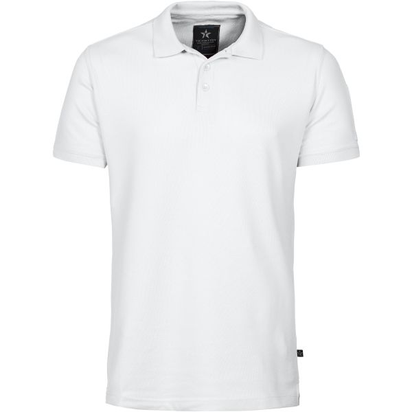 Pikétröja Texstar PS04 vit Vit S