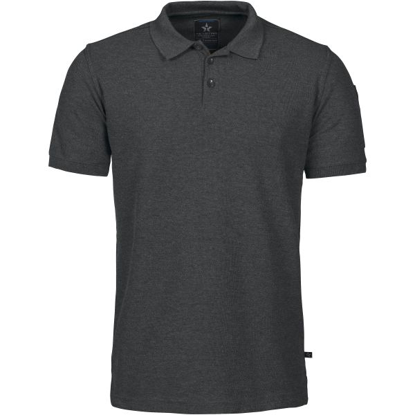 Poloskjorte Texstar PS04 antrasittgrå 