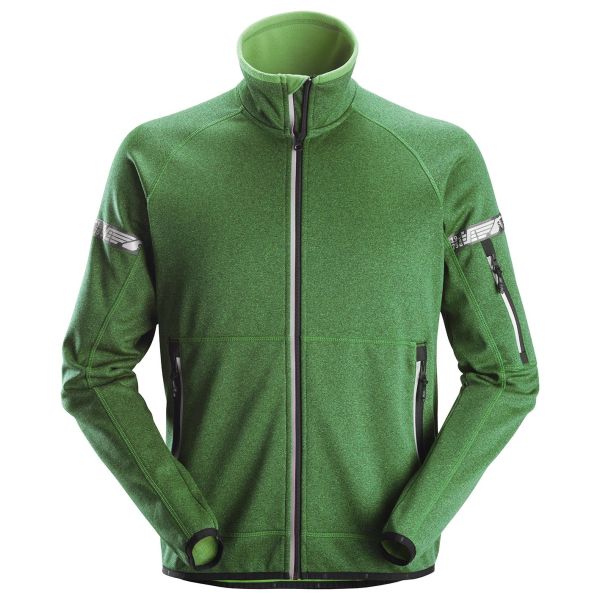 Fleecejakke Snickers Workwear 8004 AllroundWork grønn Grønn XS