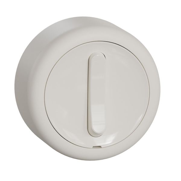 Strömbrytare Schneider Electric Renova WDE015821 250 V, snabbanslutning Trapp/1-polig Vit