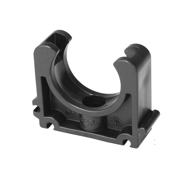 Rørklemme Georg Fischer KLIP-IT 061 uden overfald, sort 20 mm