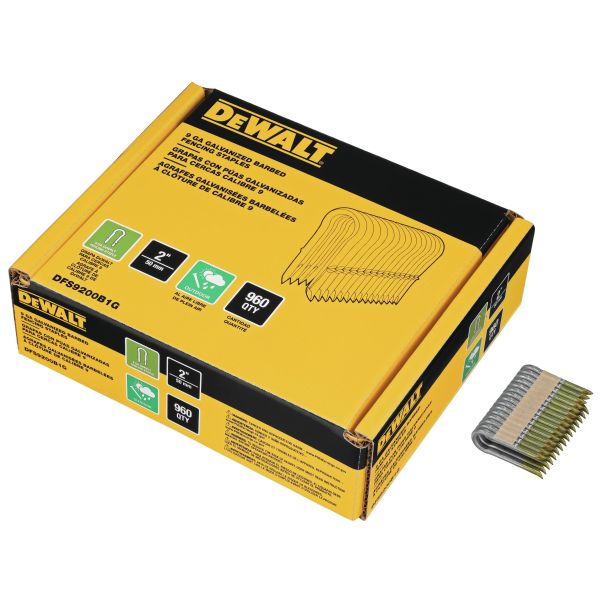 Hegn hæfteklammer Dewalt DFS9200B1G Pakke med 960 50 mm