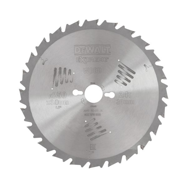 Savklinge Dewalt DT4301-QZ 250 x 30 mm, 24T 