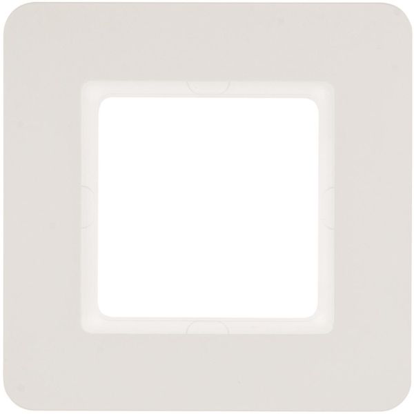 Dekkramme Hager 10116189 1 rom, Q.7, plast Hvit