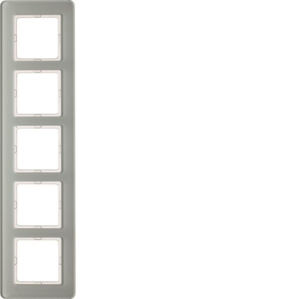Dekkramme Hager 10156079 5 rom, Q.7, glass Hvit
