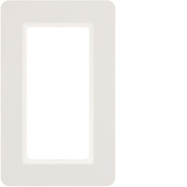 Dekkramme Hager 13096189 stort hullbilde, Q.7, plast Hvit