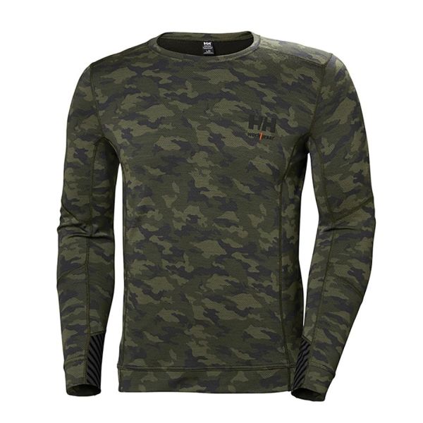 Undertrøje Helly Hansen Workwear Lifa Merino 75106_481 camouflere Camouflage L