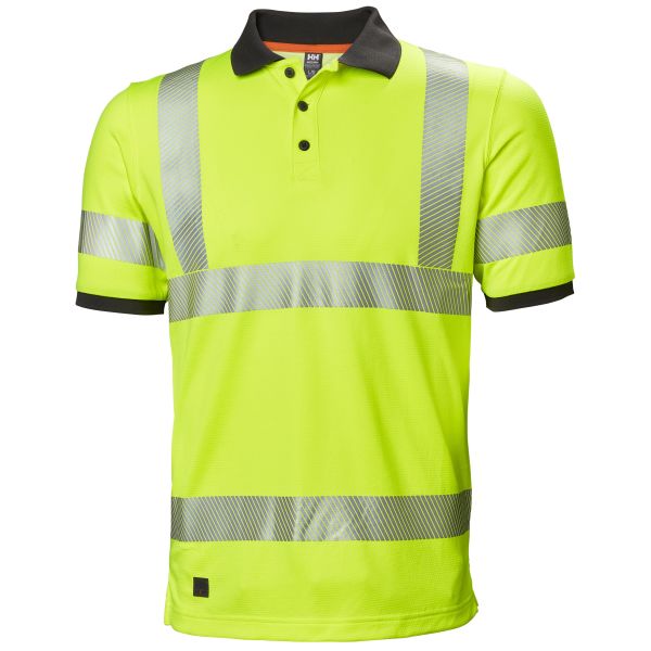 Poloshirt Helly Hansen Workwear Lifa Active Bemærk, gul Hi-Vis, gul L