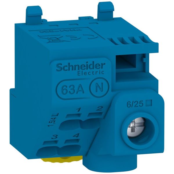 Nollaliitin Schneider Electric Resi9 CX LGYT1N05 440 V 5 liitäntää