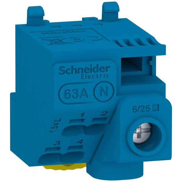 Nollplint Schneider Electric Resi9 CX LGYT1N05 440 V 5 anslutningar