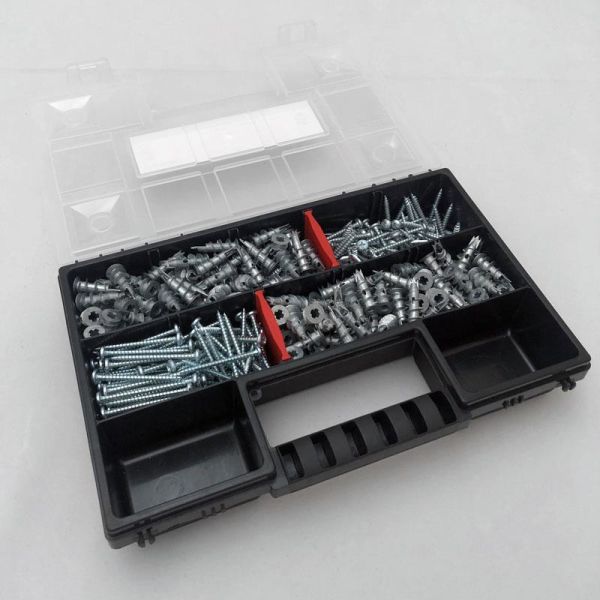 Sortimentslåda Sormat 960916 skivplugg, 200-pack 