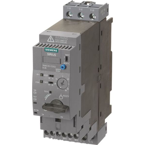 Kompaktstarter Siemens 3RA61 AC/DC 24 V, 3-12 A