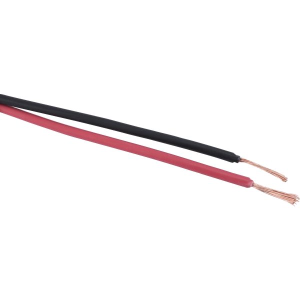 LED-kabel Gelia 4048914032 RQ, 2x0.75, svart/röd 