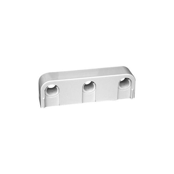Rørbøjle Faluplast Snap 14305 Tredobbelt, 12-15 mm Krom