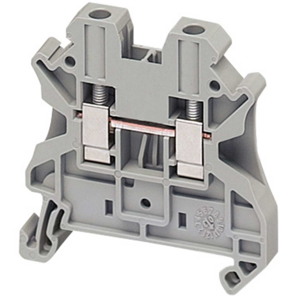 Liitinlohko Schneider Electric NSYTRV42 harmaa 4 mm²