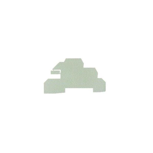 Päätylevy Weidmüller WAP/WDL/S 2.5  Tyyppi|WAP/WDL/S 2,5