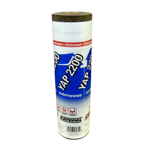Underlagspapp T-Emballage YAP 2000 10 x 1 m, limkant 