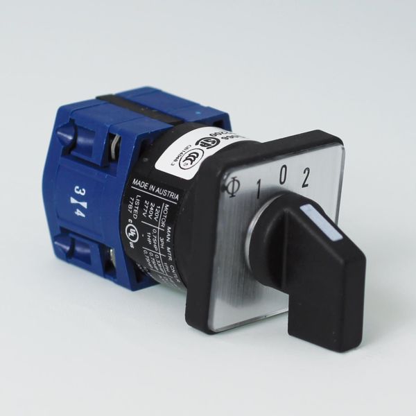 Omkobler Kraus & Naimer 3134758 1-0-2 tilbakefjærende, 1-polet 10 A