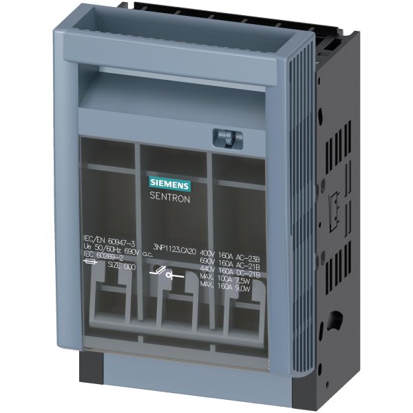 Sikringsfraskiller Siemens 3NP1123-1CA20 690 V 