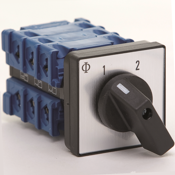 Omkobler Kraus & Naimer 3134835 1-2, 3-polet 5-hulls panelmontering