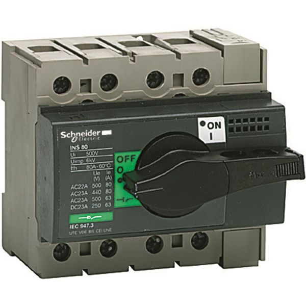 Lastbryter Schneider Electric 28904 3 poler 80 A