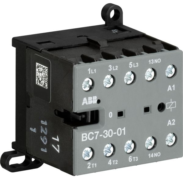 Mini kontaktor ABB BC7 3-polet, 20 A 