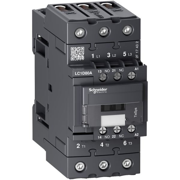 Kontaktor Schneider Electric LC1D80AP7  80A, 37kW, 230V, AC