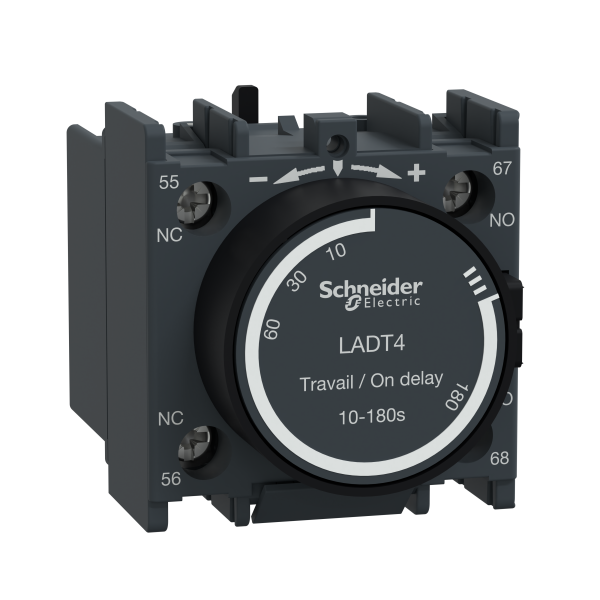 Tidsrelé Schneider Electric LADT4 utløsningsforsinket 10-180 s