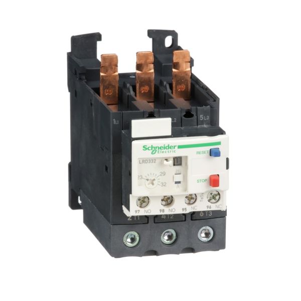 Overstrømsrelé Schneider Electric LRD332 1 Åp + 1 Lu, Klasse 10 23-32 A