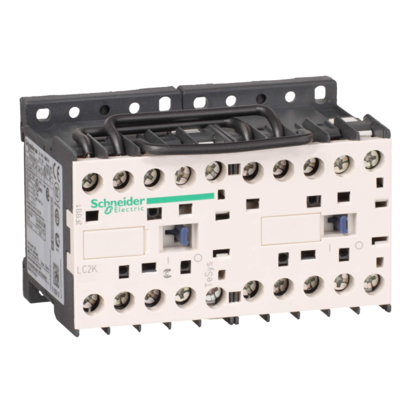 Dreieretningsvender Schneider Electric LC2K0910B7 1 lukket, 9 A, 24 VAC 