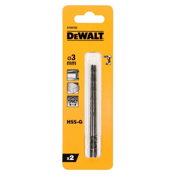 Borr Dewalt DT60750-QZ 2-pack 3 x 66 mm